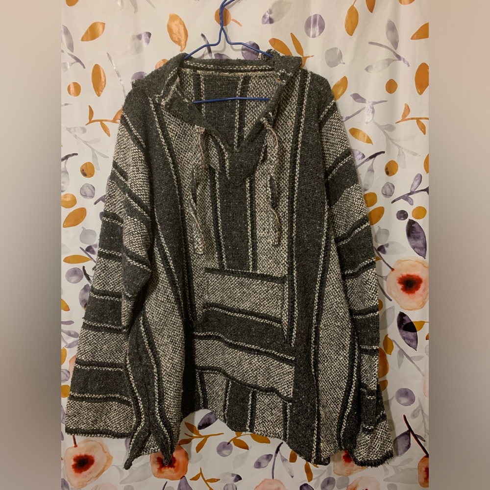 🔥5/$25 Striped Knit Pullover Sweater Sz M